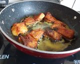 A picture of step 2 of Basa fish fry.