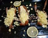 รูปขั้นตอนการทำที่ 7 ของ Crayfish Thermidor เครย์ฟิชแตร์มีดอร์