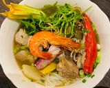 Hình bước làm 23 của món Bún mắm miền Tây