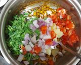સફેદ વટાણા ચાટ રેસીપી સ્ટેપ2ફોટો
