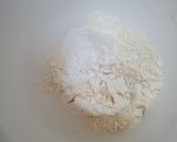 A picture of step 3 of Millionaire's Shortbread.