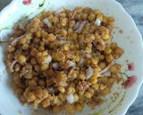 A picture of step 2 of Simple Desi chana Chaat.
