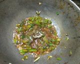 A picture of step 7 of Cauliflower dry Manchurian.