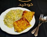عکس مرحله 3 از دستور پلو باقلی شوید با ماهی رژیمی