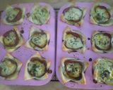 Foto langkah ke 7 dari resep Muffin Roti Tawar Isi Telur Keju Daging Asap.