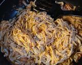 Foto del paso 7 de la receta: Spaguettis caseros con salsa de albahaca, ajos y tomates