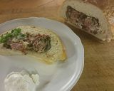 Kenyérben sült füstölt csülök recept fázis 8 fotója