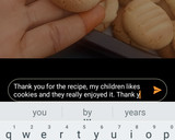 A picture of step 13 of How to send a cooksnap.