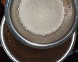 A picture of step 4 of Instant Saffron Thandai with Thandai Masala.