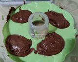 Foto langkah ke 6 dari resep Bolu Kukus Marmer Pandan Cokelat.