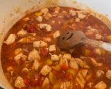 Chorizos, csirkés rigatoni recept fázis 2 fotója