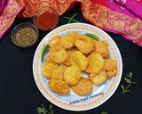 A picture of step 5 of Snacks (Besan Pakode).