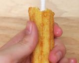 A picture of step 7 of Chocolate hazelnut churros.