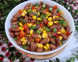 عکس مرحله 4 از دستور سالاد لوبیا چیتی 😋