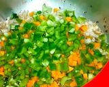 A picture of step 3 of Veggies Oats Khichdi.