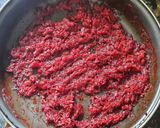 A picture of step 4 of Beetroot Halwa.
