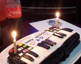 🎤🎹 Keyboard Cake 🎵🎈 রেসিপির ধাপ 9 ছবি