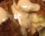 A picture of step 5 of Mac & Cheese Balls with Buffalo Ranch Dipping Sauce.