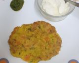 A picture of step 3 of Proso Millet Chilla.