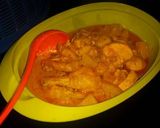 Foto langkah ke 3 dari resep Ayam kampung masak kuning.