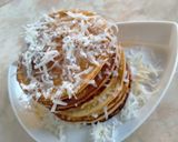 Foto langkah ke 7 dari resep Pancake pisang keju.