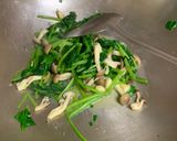 菠菜鴻禧菇的食譜步驟3照片
