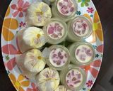Hình bước làm 8 của món Sữa chua dâu tây
