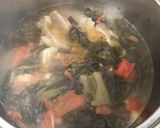 Hình bước làm 3 của món Canh dưa chua gân bò