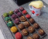 Foto langkah ke 1 dari resep Choux Craquelin anti gagal.