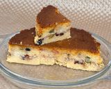 A picture of step 20 of Caramel Bread Pudding with Nuts & Fruits.
