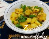 A picture of step 1 of Mango and Pineapple Salad.