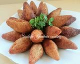 A picture of step 14 of Kibbeh in Sour Broth and Fried Potato Kibbeh.