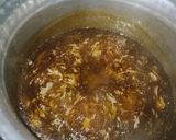 A picture of step 8 of Chicken manchow soup.