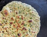 A picture of step 6 of Methi Paratha.