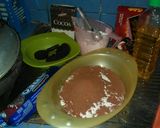 Foto langkah ke 1 dari resep Brownies milo topping oreo.