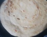 A picture of step 5 of Omelet with lachadar paratha.