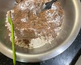 A picture of step 1 of Steamed chocolate cake with jaggery.