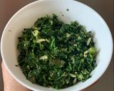 A picture of step 1 of Methi Stuffed Wheat Bran Flour Paratha.