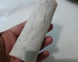 Foto langkah ke 4 dari resep Lumpia Ubi Ungu Keju Lumer.