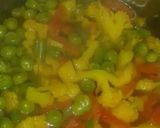 मिक्स सोया वेज (Mix soya veg recipe in hindi) रेसिपी चरण 5 फोटो