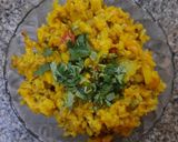 A picture of step 8 of Vegetable Masala Khichdi.