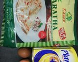 Gambar langkah 1 resipi Roti Telur.