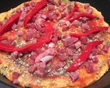 Foto del paso 4 de la receta Mini pizza con base de aguacate y plátano