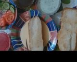 A picture of step 6 of Street food bun kabab.
