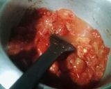 A picture of step 2 of Chicken Cinnamon Karhai.