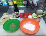 Foto del paso 2 de la receta: Torta de pescado seco, con espinacas, acelgas y dados de yuca