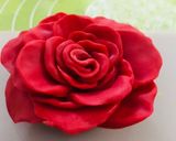 A picture of step 5 of Two-style fondant rose.