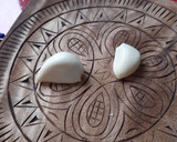 Foto del paso 2 de la receta: Espaguetis al ajillo con taquitos de jamón