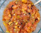 A picture of step 5 of Charred Tomato Salsa.
