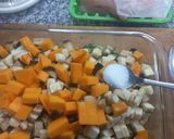 Foto del paso 5 de la receta: Repollito de Bruselas con verduras y pollo dulce